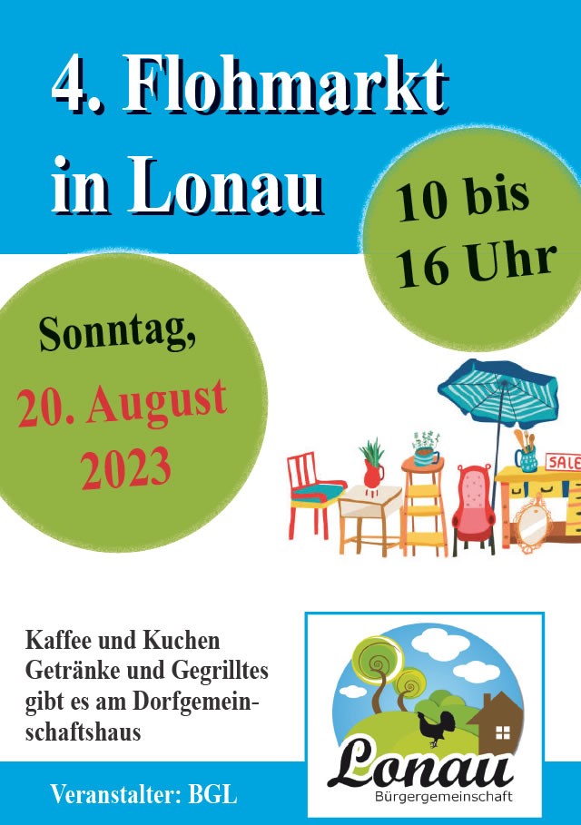 Lonauer Dorfflohmarkt 2023